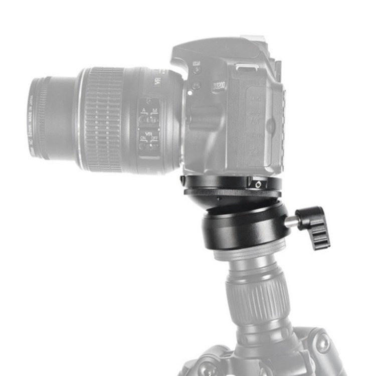 BEXIN DY-60N 1/4 inch Thread Dome Professional Tripod Leveling 360 Degree Panorama Head Base with Bubble Level & 3/8 inch Screw Adapter by BEXIN