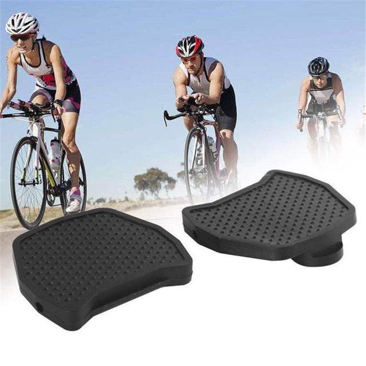 1 Pair Richy Road Bike Lock Pedal To Flat Pedal Converter Is Suitable For SPD / LOOK Road Pedal Lock, Style:SPD(Pink) - Pedals by buy2fix | Online Shopping UK | buy2fix