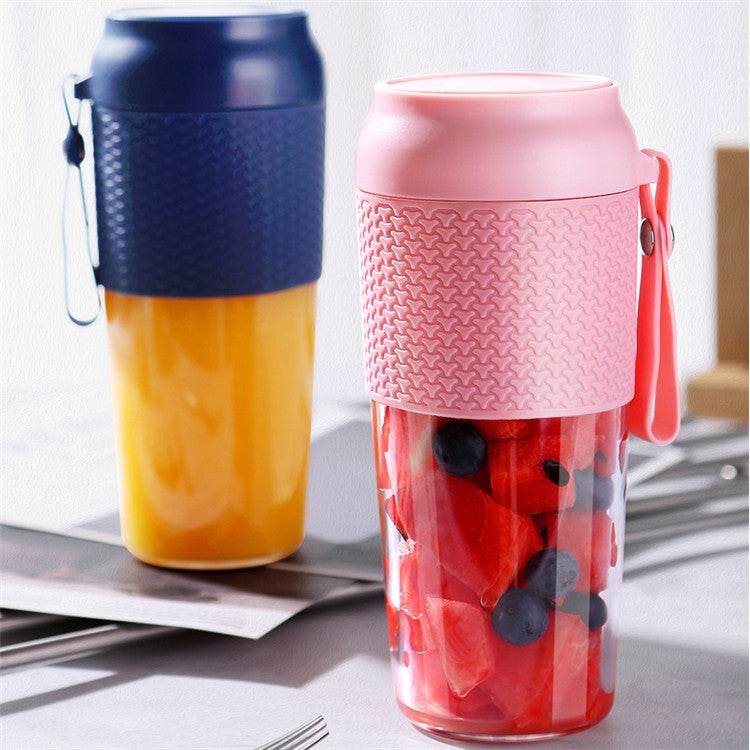 Portable Juicer Mini Electric Blender Portable Juicer(Navy Blue) by buy2fix
