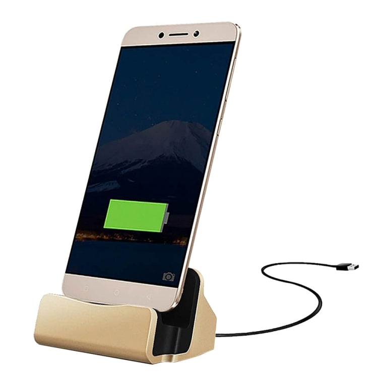 USB-C / Type-C 3.1 Sync Data / Charging Dock Charger(Gold) - Dock Charger by buy2fix | Online Shopping UK | buy2fix