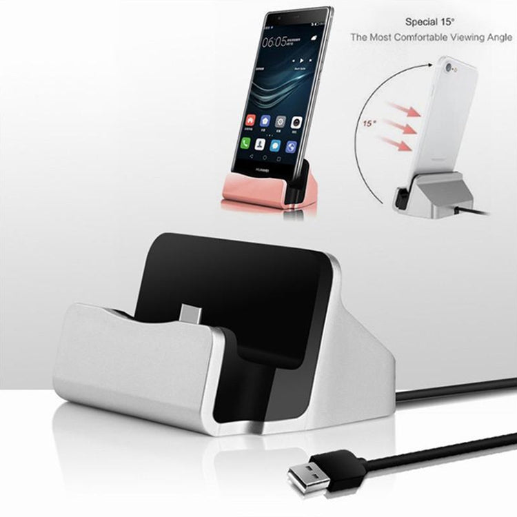USB-C / Type-C 3.1 Sync Data / Charging Dock Charger(Gold) - Dock Charger by buy2fix | Online Shopping UK | buy2fix