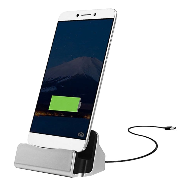 USB-C / Type-C 3.1 Sync Data / Charging Dock Charger(Silver) - Dock Charger by buy2fix | Online Shopping UK | buy2fix