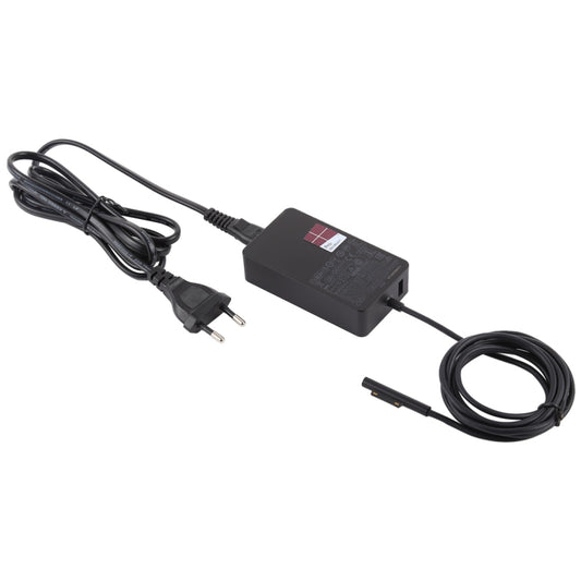 44W 15V 2.58A AC Adapter Power Supply for Microsoft Surface Pro 5 1796 / 1769, EU Plug - For Microsoft by buy2fix | Online Shopping UK | buy2fix