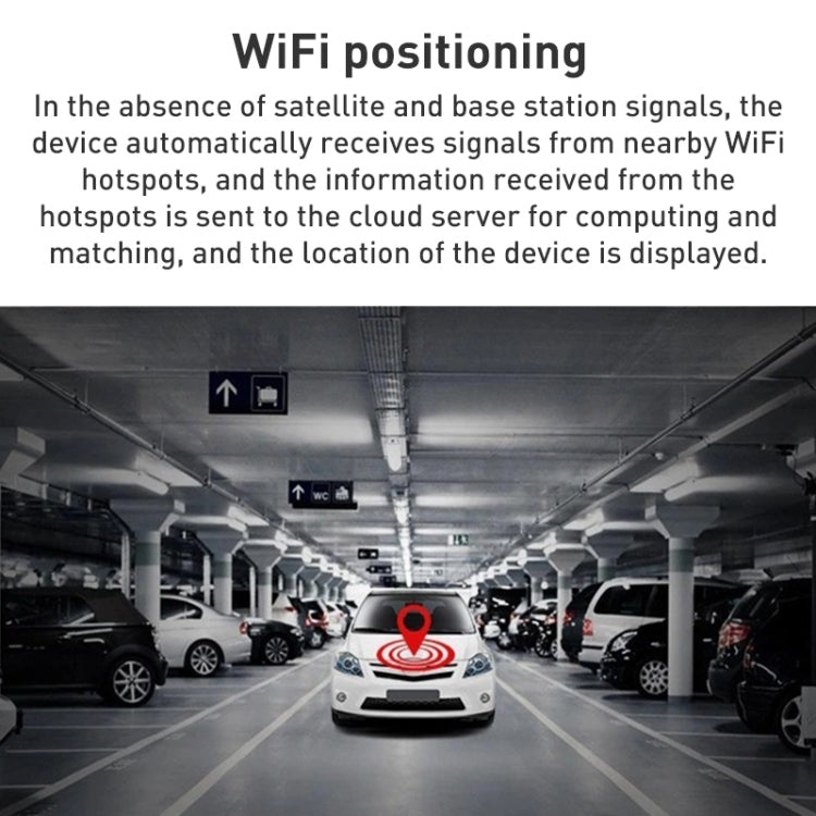 C035 Mini GPS Beidou Positioning Tracker Strong Magnetic Positioning Anti-lost Device (Black) by buy2fix