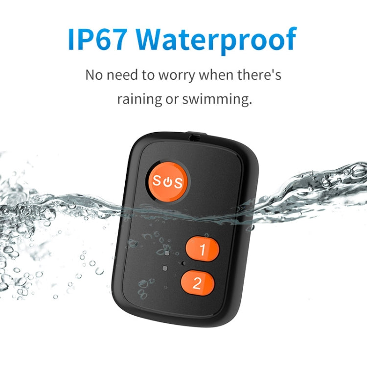 V51 A Style IP67 Waterproof 4G LTE 3G 2G GSM Elderly SOS Button Emergency Alarm GPS Tracker For Asia/Europe/Africa/Australia - Personal Tracker by buy2fix | Online Shopping UK | buy2fix