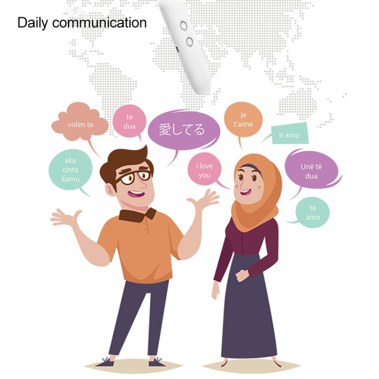 T4 Portable AI Smart Voice Translator Business Travel Real Time Translation Machine Support 42 Languages (Black) - by buy2fix | Online Shopping UK | buy2fix