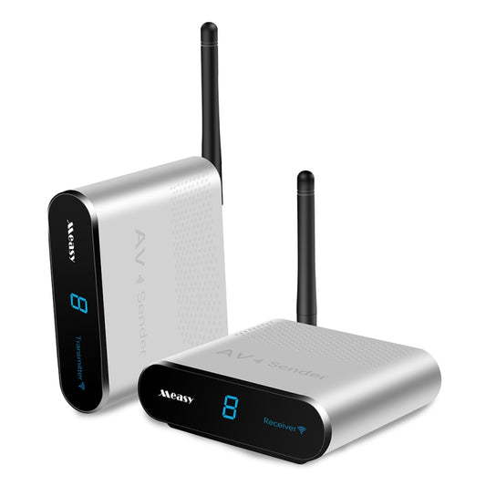 Measy AV220-2 2.4GHz Wireless Audio / Video Transmitter + 2 Receiver, Transmission Distance: 200m by Measy