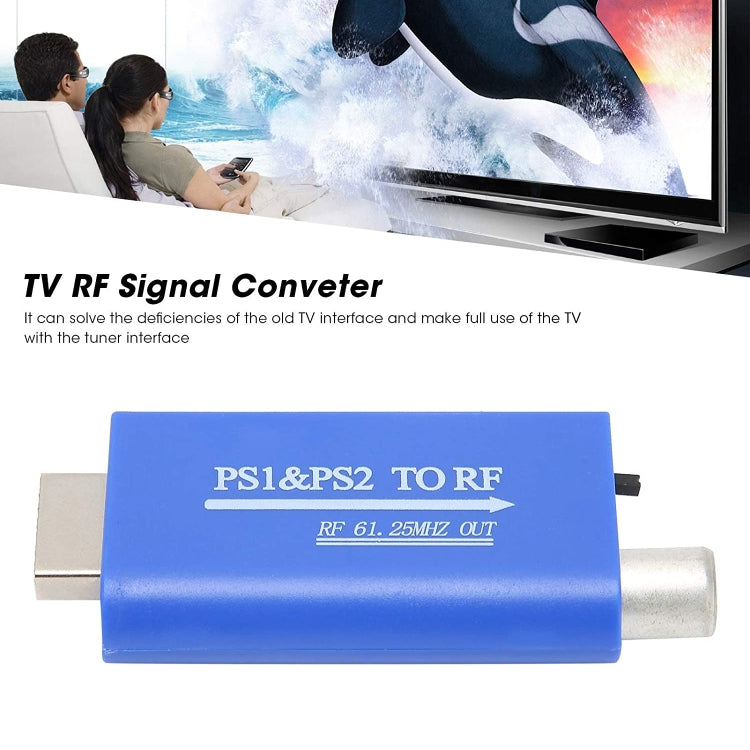61.25MHz PS1 & PS2 to RF TV Signal Radio Frequency Converter - DVB-T & Analog Solutions by buy2fix | Online Shopping UK | buy2fix