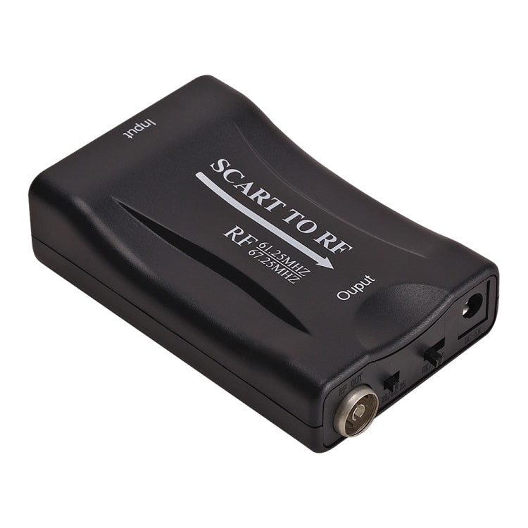 SCART to RF Video Converter, Support RF67.25MHz, 61.25MHz - DVB-T & Analog Solutions by buy2fix | Online Shopping UK | buy2fix