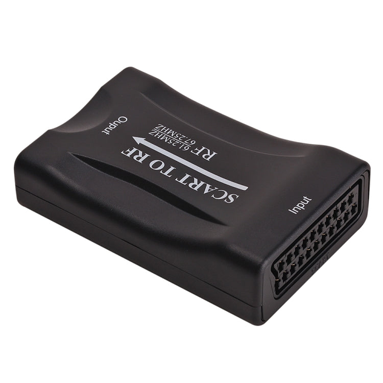 SCART to RF Video Converter, Support RF67.25MHz, 61.25MHz - DVB-T & Analog Solutions by buy2fix | Online Shopping UK | buy2fix