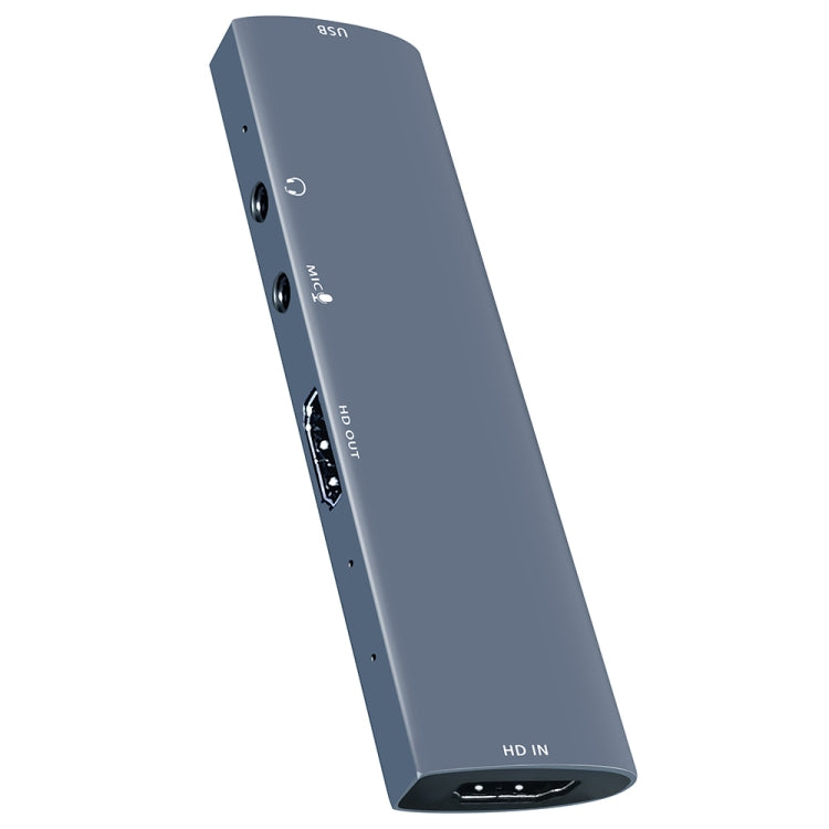Z46 HDMI + Mic + Audio + USB Video Capture Card with Loop - Video Capture Solutions by buy2fix | Online Shopping UK | buy2fix