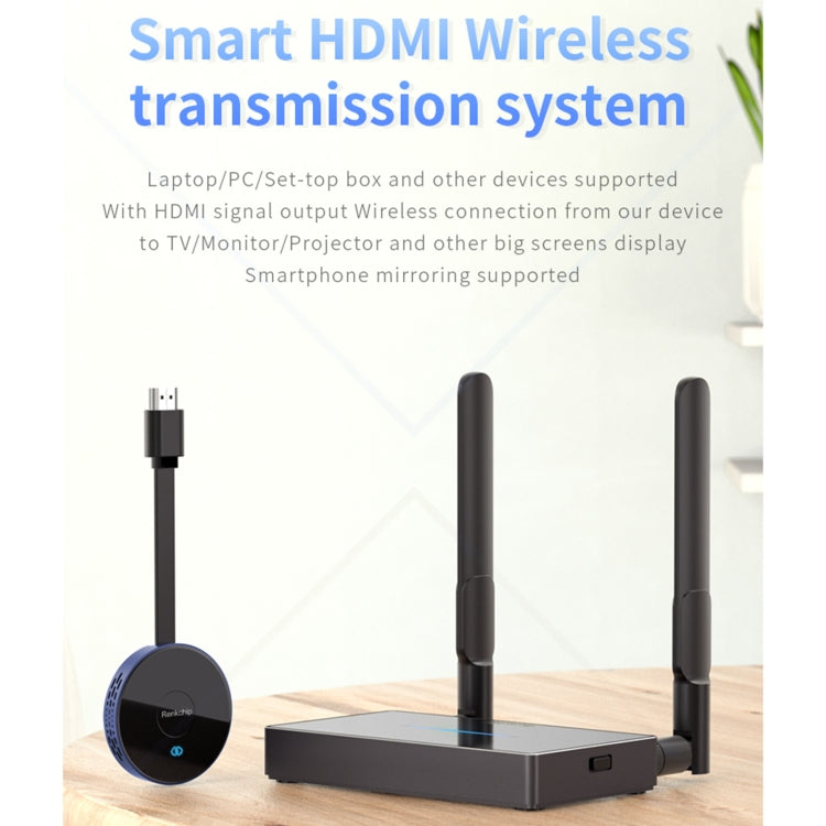 Z1 Wireless HDMI Screen Display Dongle Receiver + Transmitter Kit(Black) - Wireless Display Dongle by buy2fix | Online Shopping UK | buy2fix