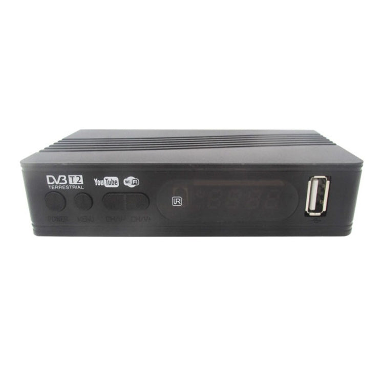 T15-T2 1080P Full HD DVB-TC/C Receiver Set-Top Box, EU Plug - DVB-T & Analog Solutions by buy2fix | Online Shopping UK | buy2fix