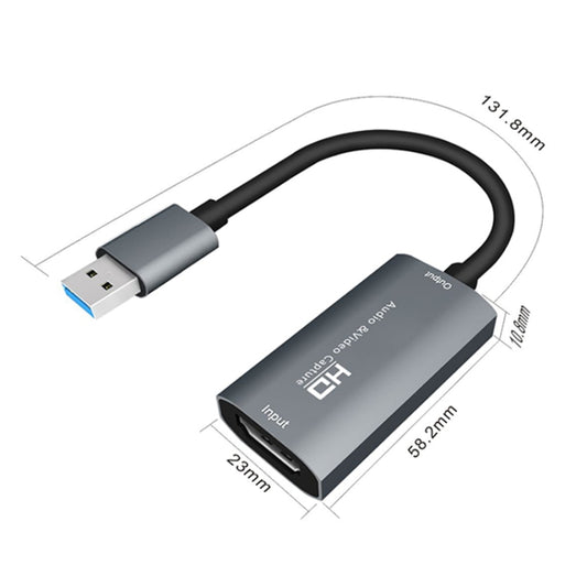 Z29 HDMI Female to USB 2.0 Male + Audio VideoCapture Box - Video Capture Solutions by buy2fix | Online Shopping UK | buy2fix