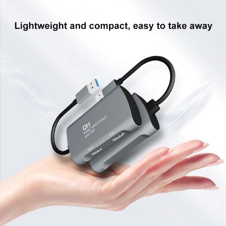 Z31 HDMI Female to HDMI Female + Audio + USB 2.0 Video Capture Box - Video Capture Solutions by buy2fix | Online Shopping UK | buy2fix