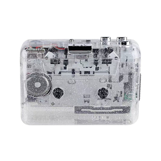 USB Cassette Player USB Cassette Tape to MP3 Converter (Transparent) by buy2fix