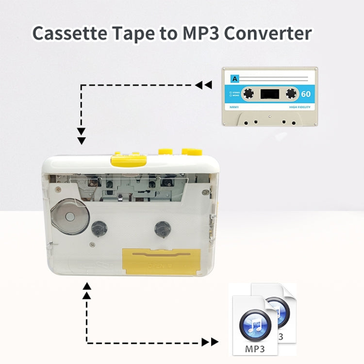 YY700 OTG Cassette Player Tape To MP3 Converter - Tape Converter by buy2fix | Online Shopping UK | buy2fix