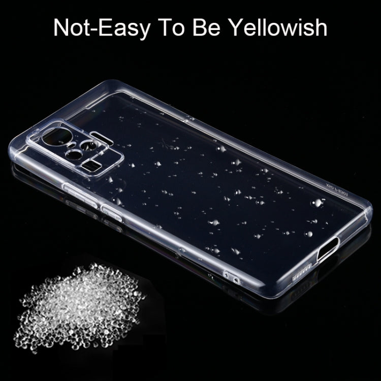 For Vivo X50 Pro 0.75mm Ultra-Thin Transparent TPU Protective Case by buy2fix