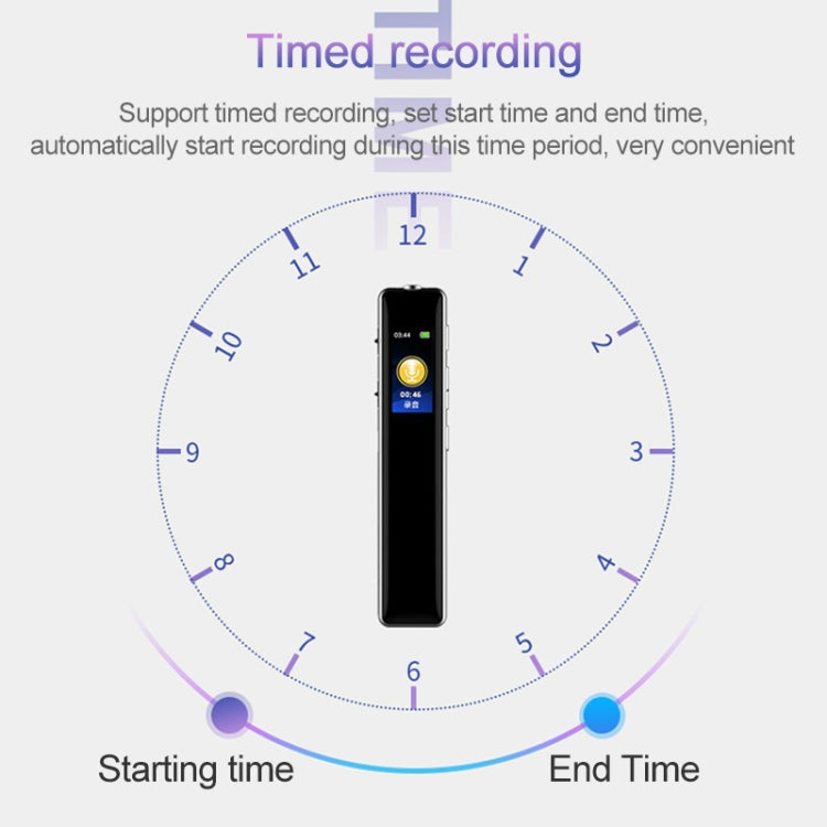 Q33 External Play MP3 Voice Control High Definition Noise Reduction Recording Pen, 4G, Support Password Protection & One-touch Recording - by buy2fix | Online Shopping UK | buy2fix