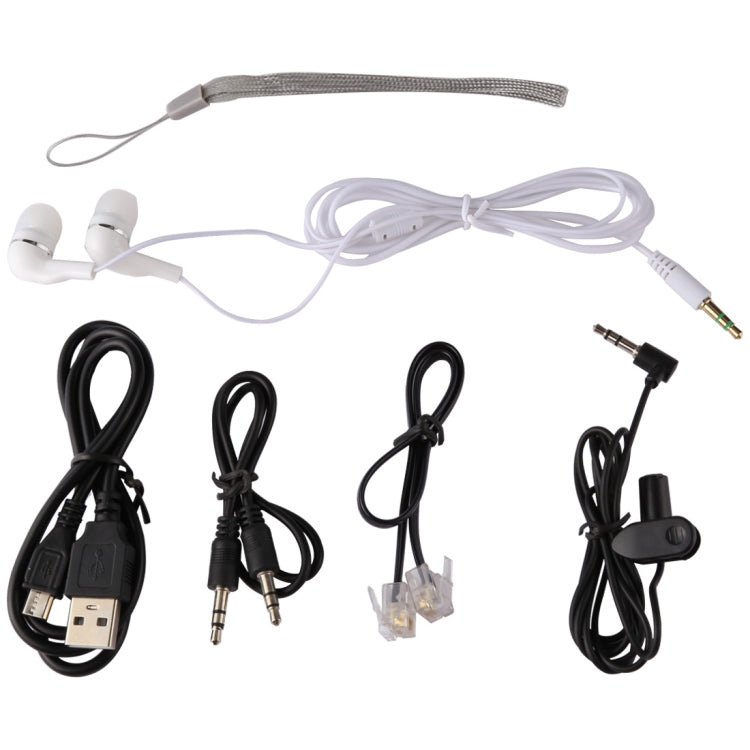 VM181 Portable Audio Voice Recorder, 8GB, Support Music Playback / TF Card / LINE-IN & Telephone Recording - Other Style by buy2fix | Online Shopping UK | buy2fix