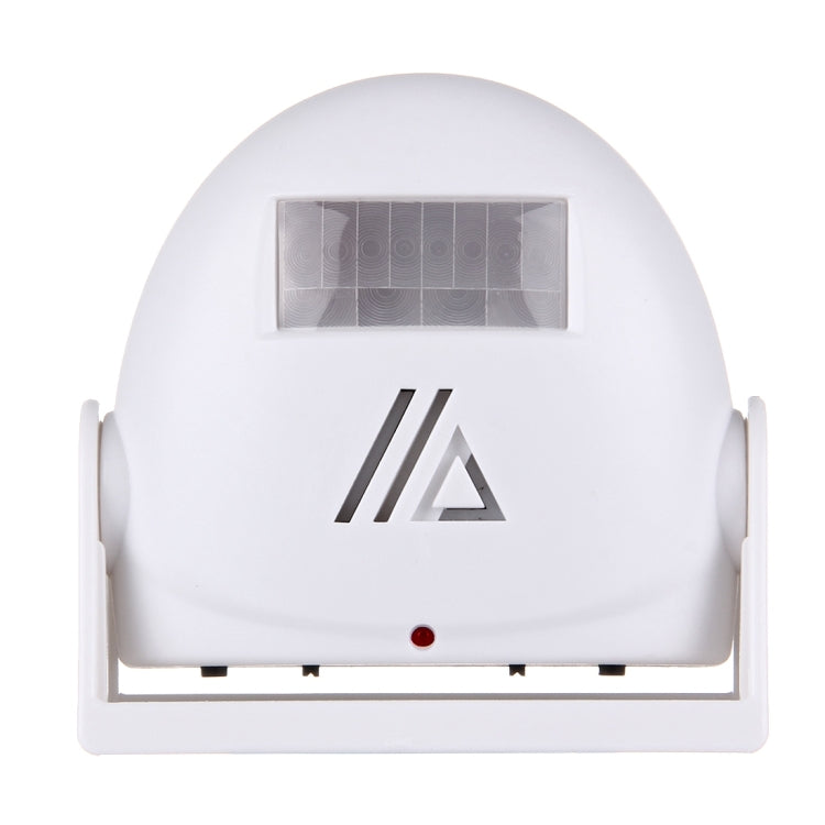 5301 Wireless Infrared Motion Sensor Welcome Alarm Intelligent Greeting Warning Doorbell, IR Distance: 10m(White) - Sensor Doorbell by buy2fix | Online Shopping UK | buy2fix
