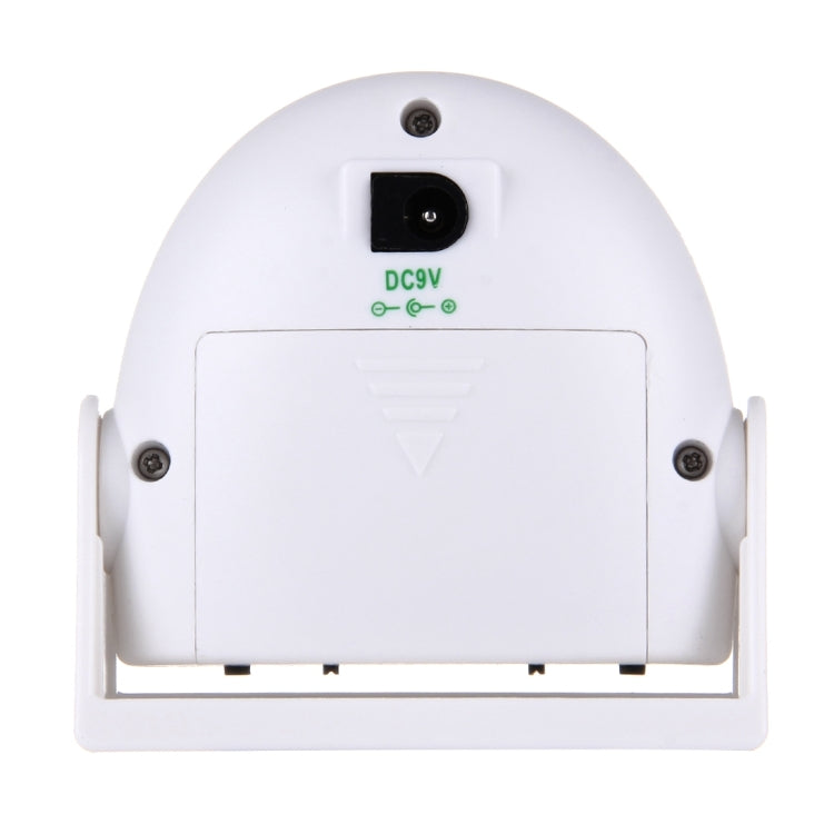 5301 Wireless Infrared Motion Sensor Welcome Alarm Intelligent Greeting Warning Doorbell, IR Distance: 10m(White) - Sensor Doorbell by buy2fix | Online Shopping UK | buy2fix