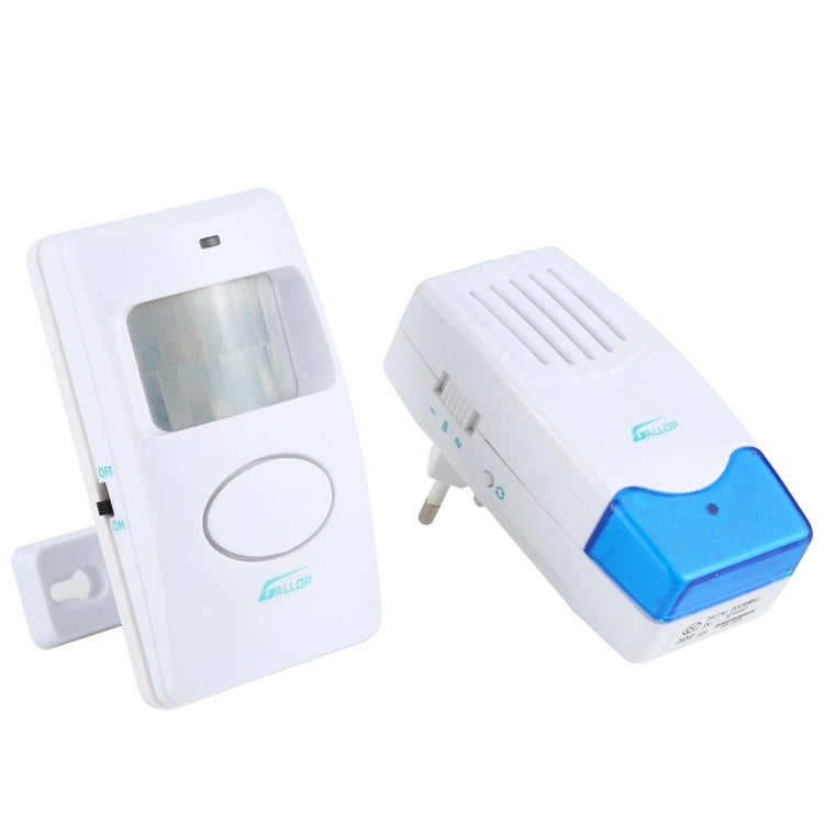 GALLOP 220V Wireless Electro Guard Watch, EU Plug - Sensor Doorbell by buy2fix | Online Shopping UK | buy2fix