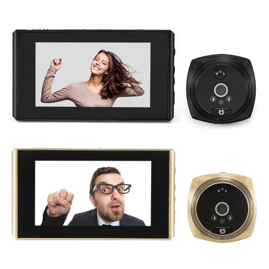 N6 2.0 Million Pixels 4.3 inch Screen Video Doorbell(Gold) by buy2fix