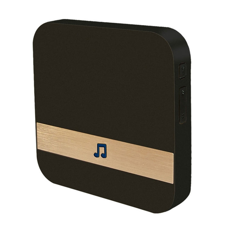 B10 52 Chimes 110dB Doorbell Receiver Low Power Consumption Home Door Tools, EU Plug, AC 90-260V (Black) - Wireless Doorbell by buy2fix | Online Shopping UK | buy2fix
