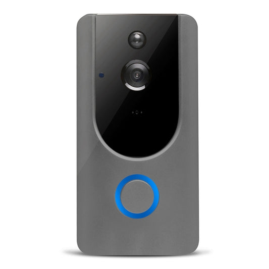 M2 720P Smart WIFI Video Visual Doorbell,Support Mobile Phone Remote Monitoring & Night Vision (Grey) by buy2fix