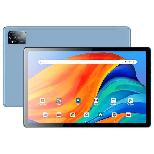 BDF P60 4G LTE Tablet PC, 10.36 inch, 8GB+128GB, Android 11.0 MTK6762 Octa Core, Support Dual SIM & Bluetooth & WiFi, EU Plug(Sky Blue) by BDF