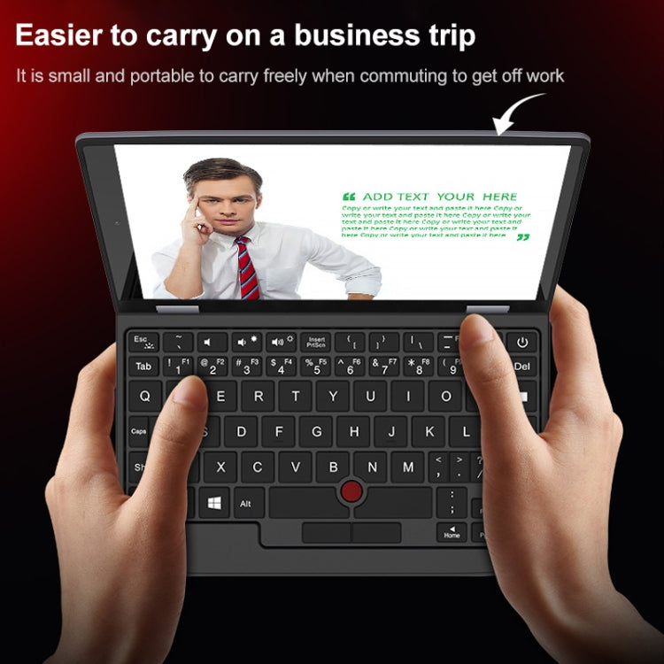 7-X133 7.0 inch Pocket Laptop, 12GB+256GB, Windows 10 Intel Celeron N4000 Dual Core up to 2.6GHz, Support Dual Band WiFi & BT & TF Card - Others by buy2fix | Online Shopping UK | buy2fix