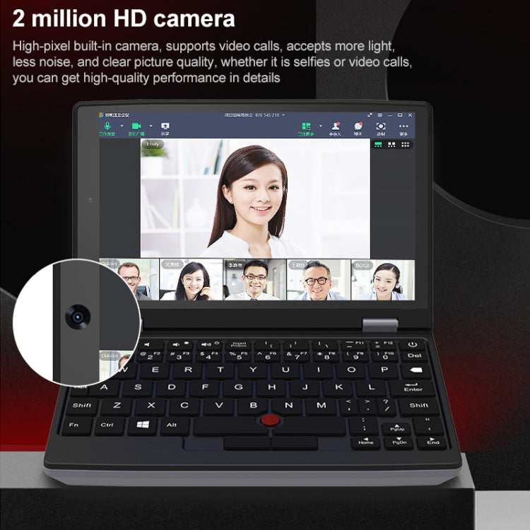 7-X133 7.0 inch Pocket Laptop, 12GB+256GB, Windows 10 Intel Celeron N4000 Dual Core up to 2.6GHz, Support Dual Band WiFi & BT & TF Card - Others by buy2fix | Online Shopping UK | buy2fix