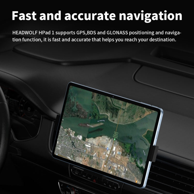 HEADWOLF Hpad1 4G LTE, 10.4 inch, 8GB+128GB, Android 11 Unisoc T618 Octa Core up to 2.0GHz, Support Dual SIM & WiFi & Bluetooth, Global Version with Google Play, US Plug(Blue) by HEADWOLF