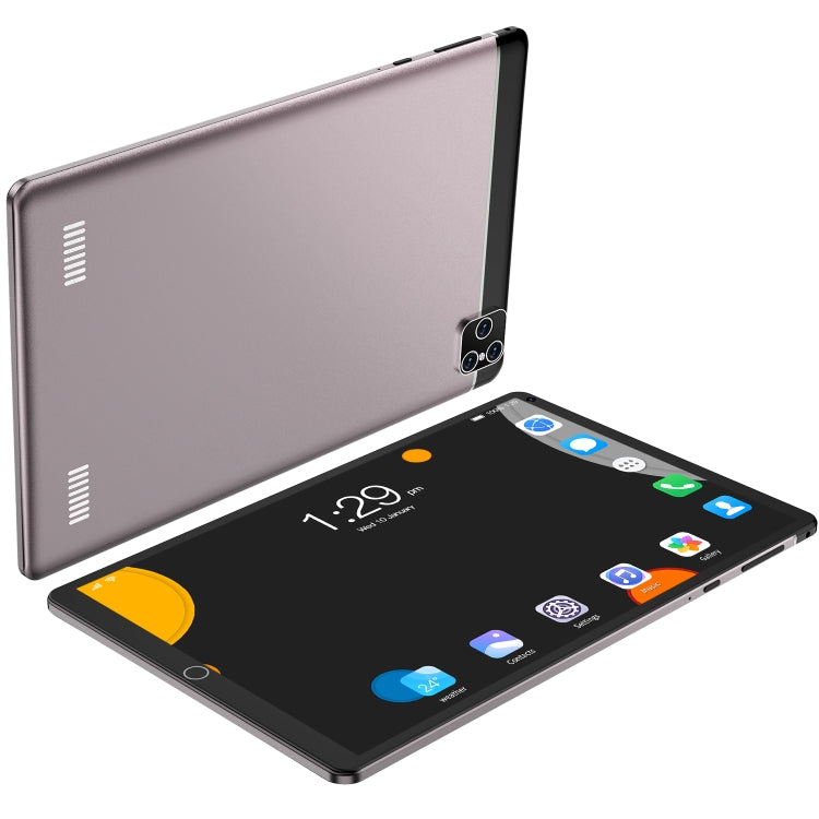 P8 3G Phone Call Tablet PC, 8 inch, 1GB+16GB, Android 5.1 MT6592 Octa Core, Support Dual SIM, WiFi, Bluetooth, GPS, AU Plug (Gold) - Others by buy2fix | Online Shopping UK | buy2fix