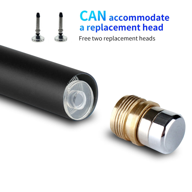 JD01 Universal Magnetic Pen Cap + Disc + Spare Pen Head Stylus Pen for Smart Tablets and Mobile Phones(Black) - Stylus Pen by buy2fix | Online Shopping UK | buy2fix