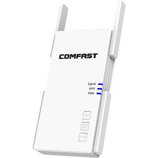 COMFAST CF-AC2100 2100Mbps Wireless WIFI Signal Amplifier Repeater Booster Network Router with 4 Antennas, UK Plug by COMFAST