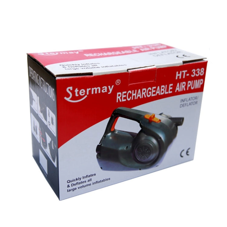 HT-338 Rechargeable Electric Air Pump Inflatable Boat Air Pump, EU Plug - Inflatable Pump by buy2fix | Online Shopping UK | buy2fix