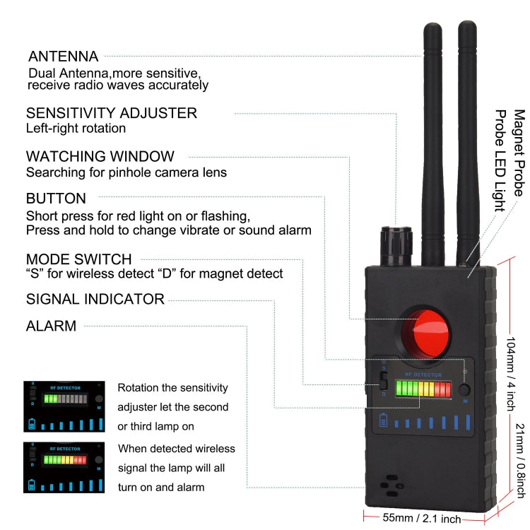 G528 Wireless Signal Detector by buy2fix