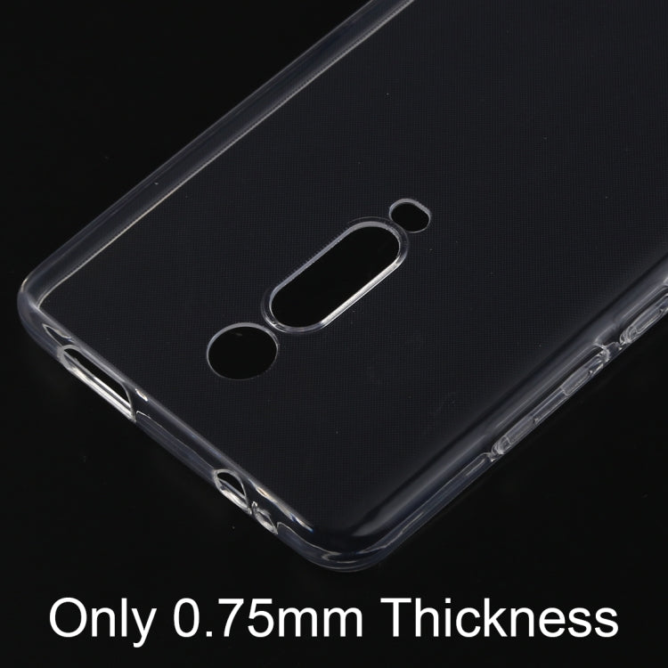 0.75mm Ultrathin Transparent TPU Soft Protective Case for Xiaomi Redmi K20 / K20 Pro - Xiaomi Cases by buy2fix | Online Shopping UK | buy2fix