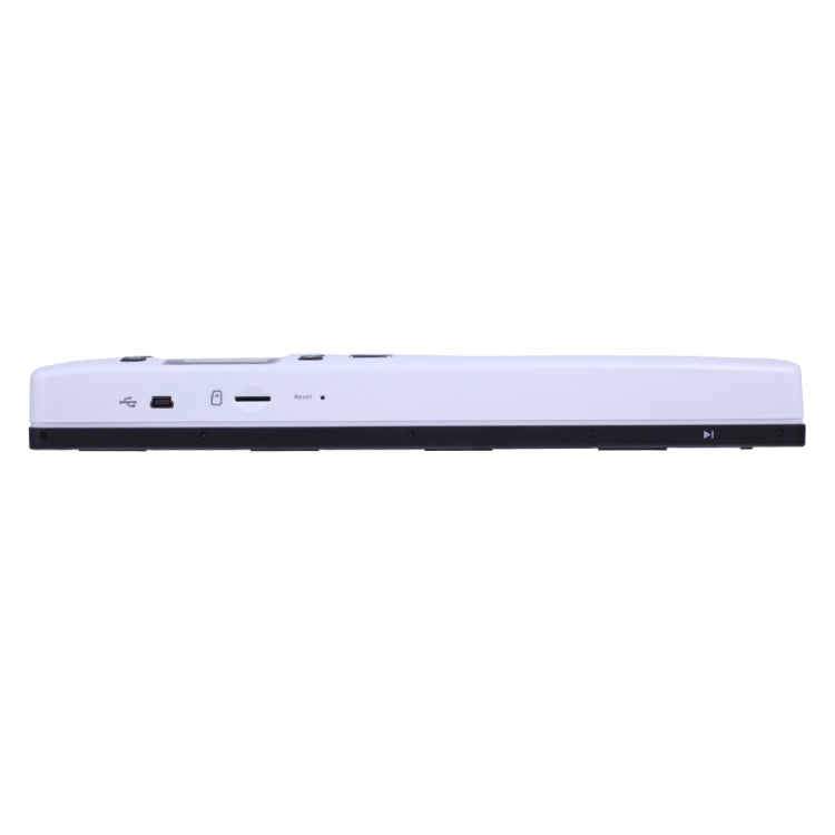 iScan02 Double Roller Mobile Document Portable Handheld Scanner with LED Display, Support 1050DPI / 600DPI / 300DPI / PDF / JPG / TF(White) - Portable Scanner by buy2fix | Online Shopping UK | buy2fix
