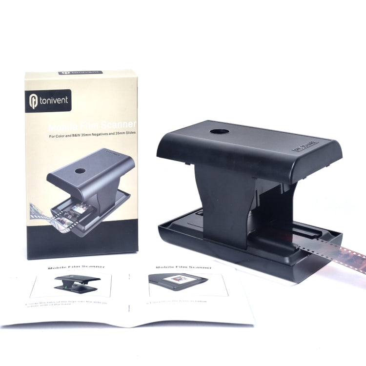 Tonivent TON169 Mobile Film Scanner for Color and B&W 35mm Negatives and 35mm Slides by buy2fix