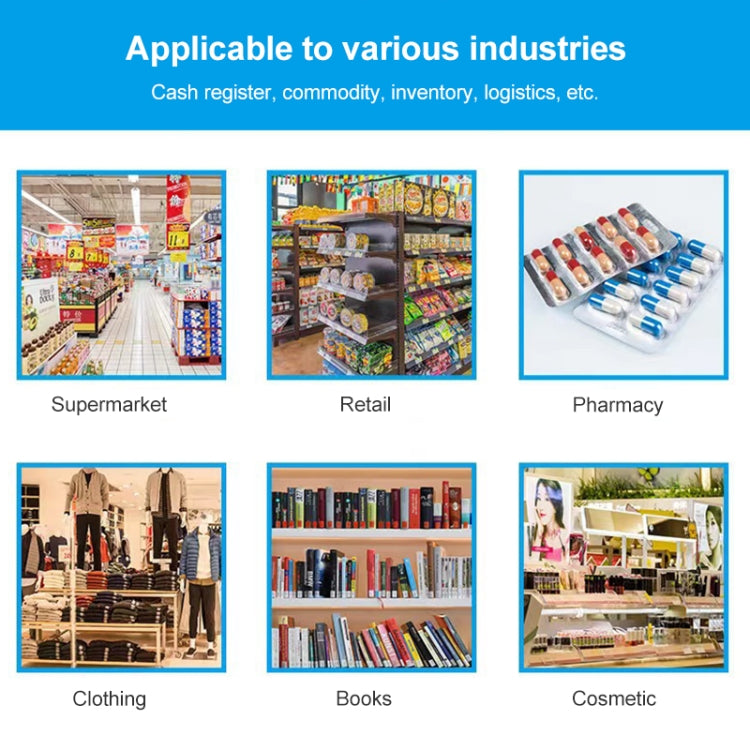 NEWSCAN NS1103H One-dimensional Red Light Wireless Barcode Scanner Collector by NEWSCAN