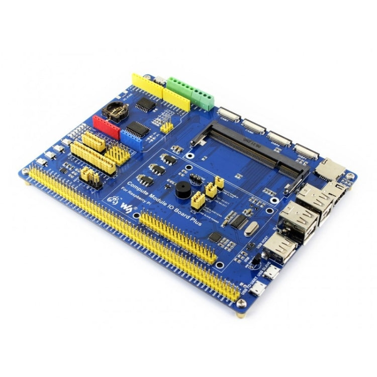 Waveshare Compute Module IO Board Plus for Raspberry Pi CM3 / CM3L / CM3+ / CM3+L - LCD & LED Display Module by buy2fix | Online Shopping UK | buy2fix