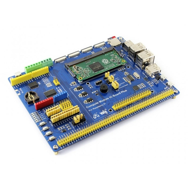 Waveshare Compute Module IO Board Plus for Raspberry Pi CM3 / CM3L / CM3+ / CM3+L - LCD & LED Display Module by buy2fix | Online Shopping UK | buy2fix