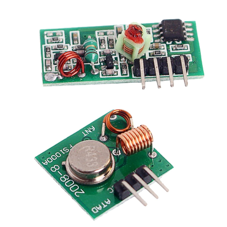 LDTR-WG0241 DIY 433MHz Wireless Transmitter + Receiving Module Superregeneration (Green) - Transmitters & Receivers Module by buy2fix | Online Shopping UK | buy2fix