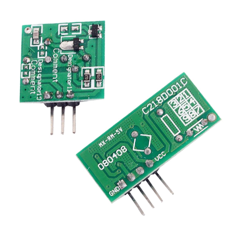 LDTR-WG0241 DIY 433MHz Wireless Transmitter + Receiving Module Superregeneration (Green) - Transmitters & Receivers Module by buy2fix | Online Shopping UK | buy2fix