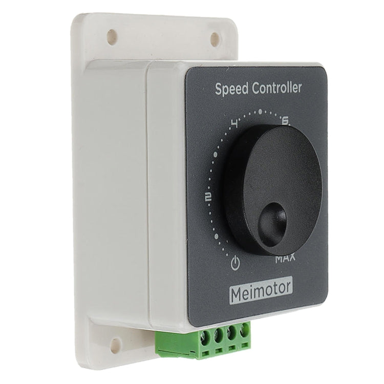 CCM96SK DC 12V 24V 36V 48V PWM DC 10A High Power Motor Speed Controller with Housing (White) - Motor & Controller by buy2fix | Online Shopping UK | buy2fix