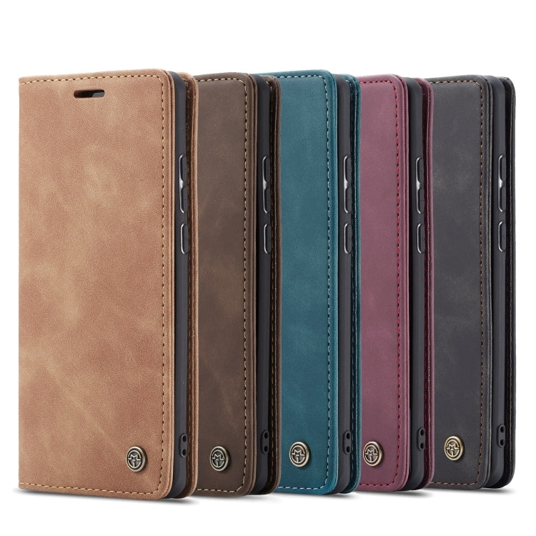 CaseMe Multifunctional Retro Frosted Horizontal Flip Leather Case for Huawei P Smart / Enjoy 7S / Honor 9 Lite, with Card Slots & Holder & Wallet(Blue) by CaseMe