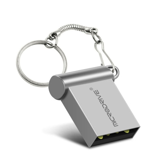 MicroDrive 16GB USB 2.0 Metal Mini USB Flash Drives U Disk (Grey) by MicroDrive